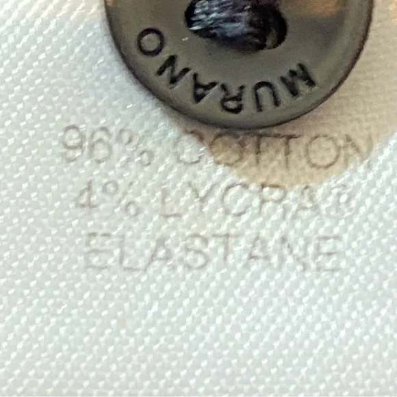 Murano Wardrobe Essentials Button Down Black and White Checked Shirt siz… - Picture 12 of 13